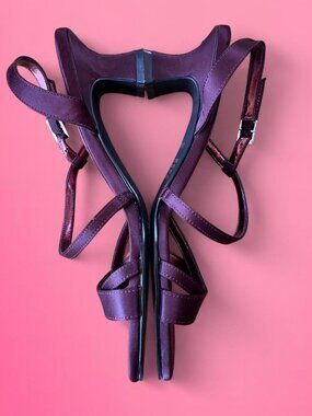 Vintage Y2K Unlisted strappy kitten heels